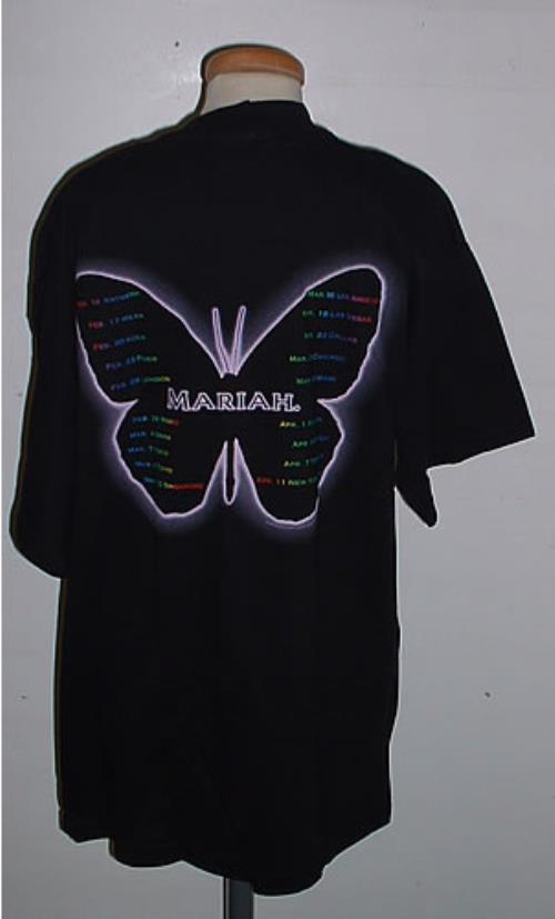 Mariah Carey Butterfly World Tour T-Shirt US t-shirt (250369)