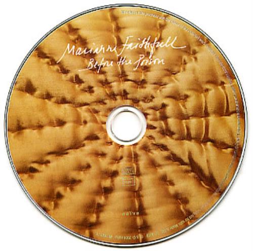 Marianne Faithfull Before The Poison CD album (CDLP) UK MRNCDBE301409