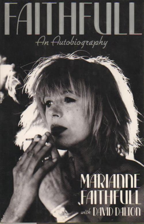 Marianne Faithfull Faithfull book US MRNBKFA642580