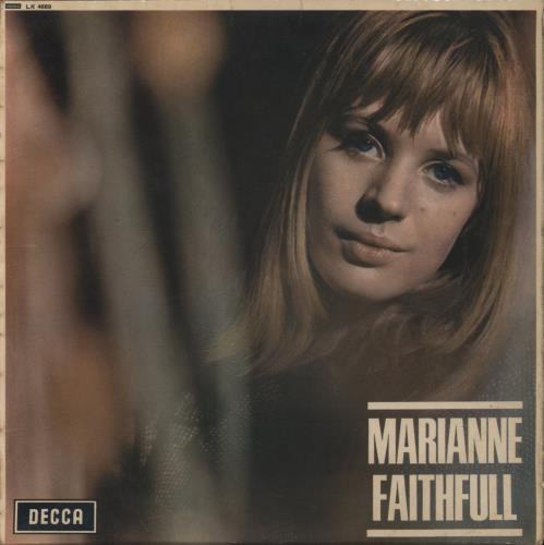 Marianne Faithfull Marianne Faithfull - 1st - VG vinyl LP album (LP record) UK MRNLPMA860547