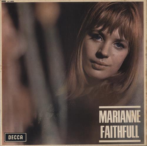 Marianne Faithfull Marianne Faithfull - 1st vinyl LP album (LP record) UK MRNLPMA117591