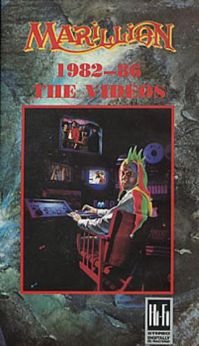 Marillion 1982-1986 The Videos video (VHS or PAL or NTSC) UK MARVITH14941