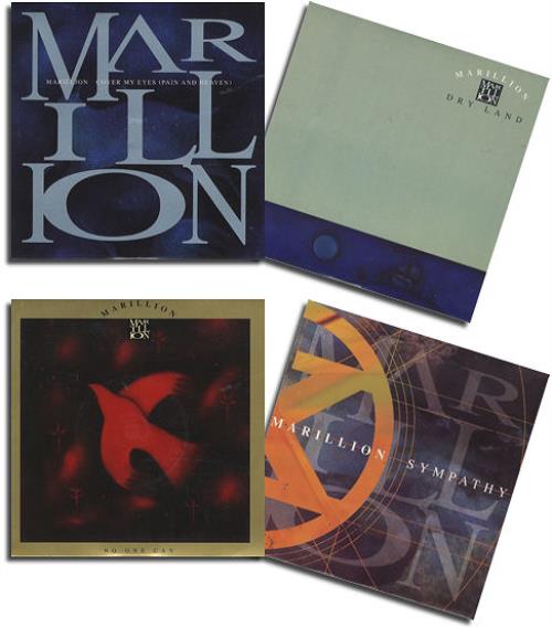 Marillion A Collection of 8 x 7" Vinyl Singles 7" vinyl single (7 inch record / 45) UK MAR07AC424097