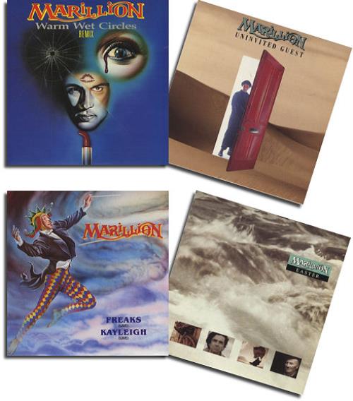 Marillion A Collection of 8 x 7" Vinyl Singles 7" vinyl single (7 inch record / 45) UK MAR07AC424097