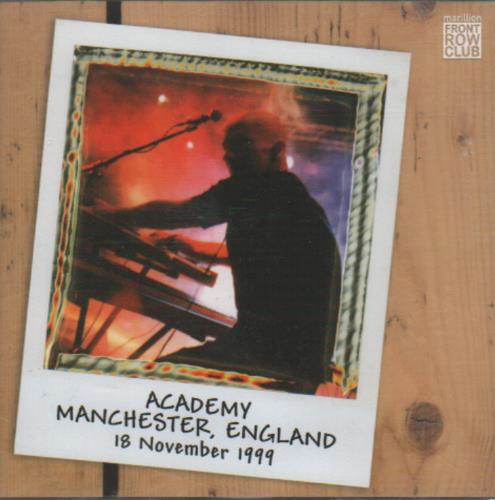 Marillion Academy, Manchester, England. 18 November 1999 2 CD album set (Double CD) UK MAR2CAC645856