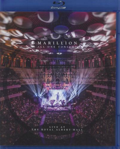 Marillion All One Tonight - Live At The Royal Albert Hall Blu Ray DVD UK MARBRAL822367