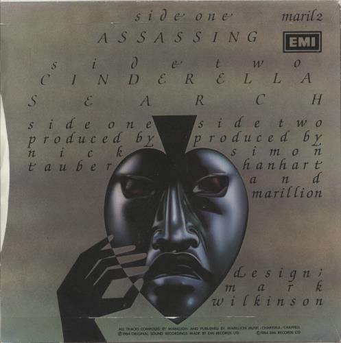 Marillion Assassing 7" vinyl single (7 inch record / 45) UK MAR07AS28952