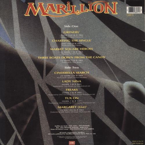 Marillion B'Sides Themselves vinyl LP album (LP record) Italian MARLPBS823545