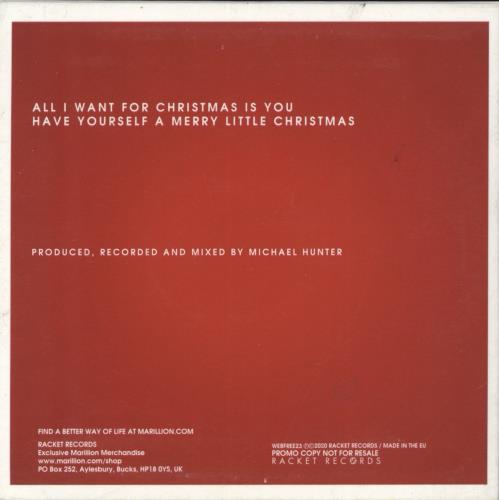 Marillion Christmas 2020 CD single (CD5 / 5") UK MARC5CH879038