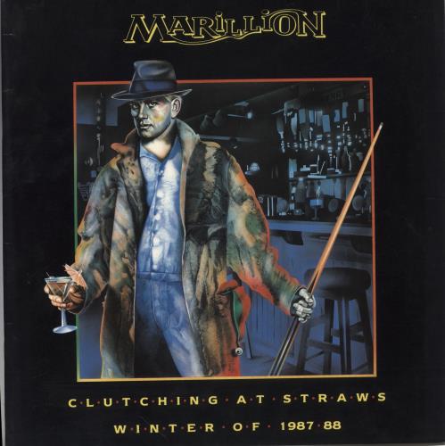 Marillion Clutching At Straws - Winter 1987-88 tour programme UK MARTRCL694037