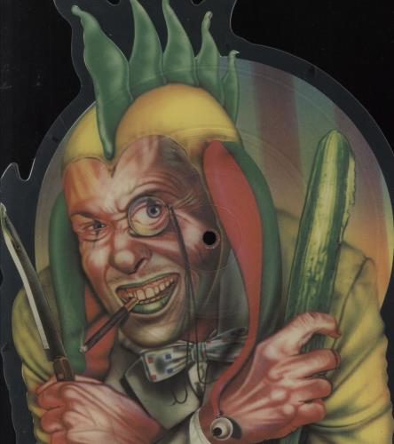 Marillion Garden Party - Tea Stain shaped picture disc (picture disc vinyl record) UK MARSHGA728035