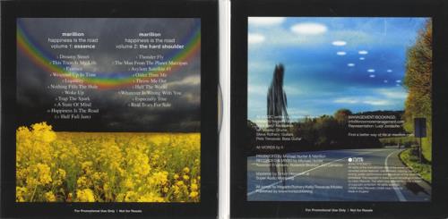 Marillion Happiness Is The Road 2 CD album set (Double CD) US MAR2CHA460759