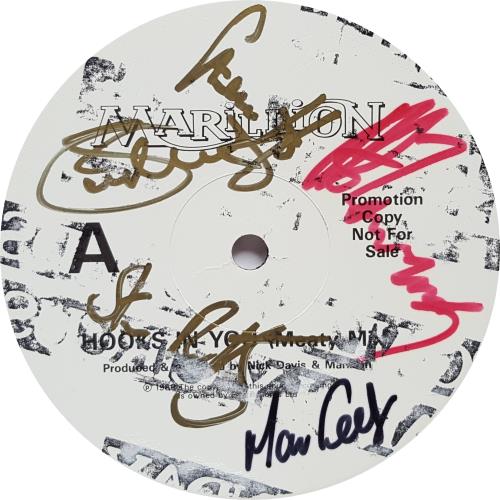 Marillion Hooks In You 12" vinyl single (12 inch record / Maxi-single) UK MAR12HO651231