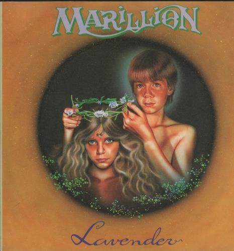 Marillion Lavender - Solid 7" vinyl single (7 inch record / 45) UK MAR07LA28951