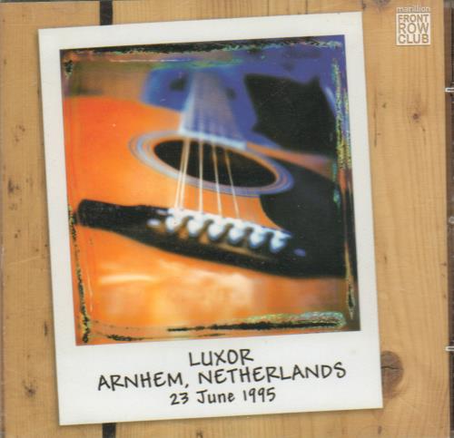 Marillion Luxor, Arnhem, Netherlands. 23 June 1995 CD album (CDLP) UK MARCDLU645857