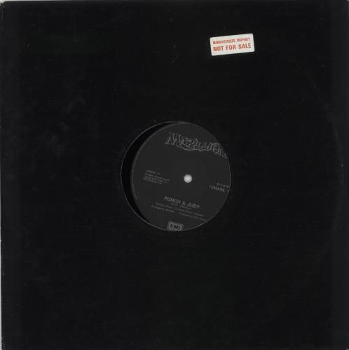 Marillion Punch And Judy - Black label 12" vinyl single (12 inch record / Maxi-single) UK MAR12PU865795