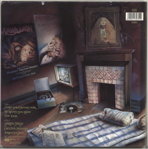 Marillion Script For A Jester's Tear vinyl LP album (LP record) UK MARLPSC718790