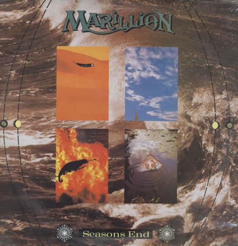 Marillion Seasons End vinyl LP album (LP record) Venezuelan MARLPSE239698