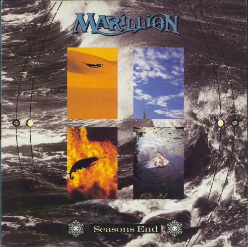 Marillion Seasons End vinyl LP album (LP record) Italian MARLPSE823518