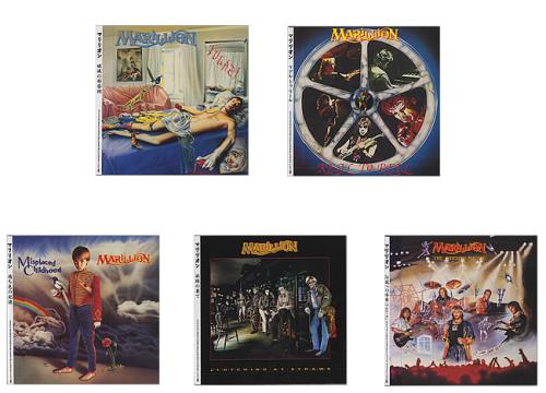 Marillion The First Six Albums - Paper Sleeve CD album (CDLP) Japanese MARCDTH464555