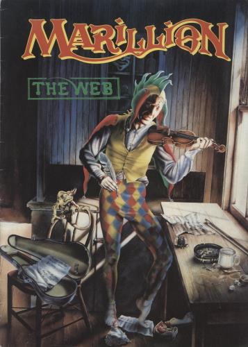 Marillion The Web tour programme UK MARTRTH570504
