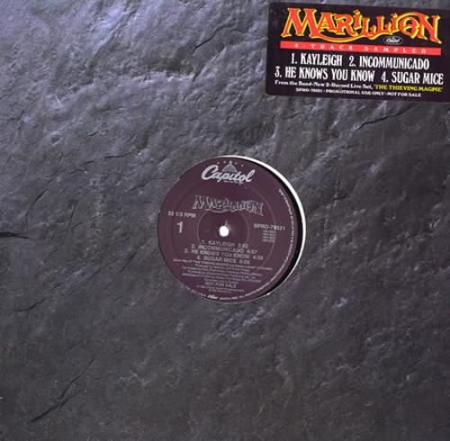 Marillion Thieving Magpie Sampler 12" vinyl single (12 inch record / Maxi-single) US MAR12TH48694