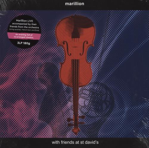 Marillion With Friends At St David's - Violet Transparent Vinyl 3-LP vinyl record set (Triple LP Album) UK MAR3LWI786351