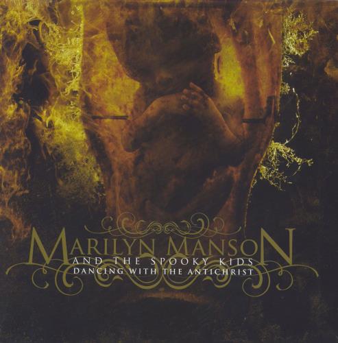 Marilyn Manson Dancing With The Antichrist - Black/White Splatter vinyl picture disc LP (vinyl picture disc album) UK MYMPDDA825833