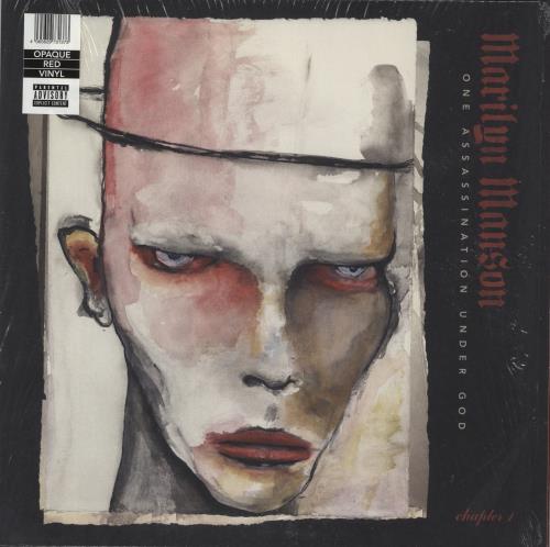 Marilyn Manson One Assassination Under God [Chapter 1] - Red Vinyl vinyl LP album (LP record) UK MYMLPON863822