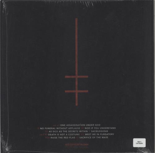 Marilyn Manson One Assassination Under God [Chapter 1] - Red Vinyl vinyl LP album (LP record) UK MYMLPON863822