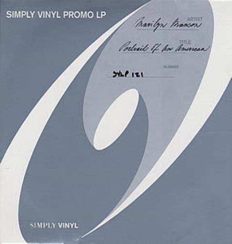 Marilyn Manson Portrait Of An American 2-LP vinyl record set (Double LP Album) US MYM2LPO153096