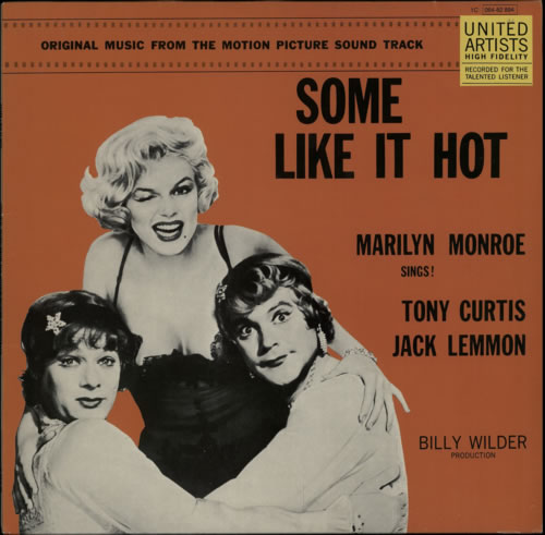 Marilyn Monroe Some Like It Hot vinyl LP album (LP record) German MLNLPSO589225