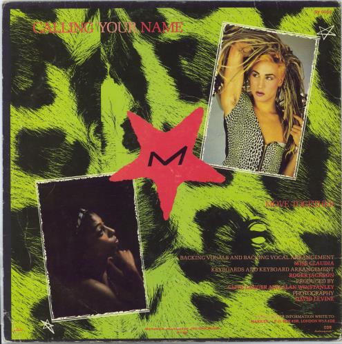 Marilyn Calling Your Name 12" vinyl single (12 inch record / Maxi-single) South African MLY12CA802642