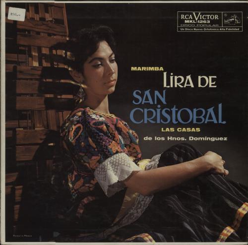 Marimba Orquesta De Los Hermanos Dominguez Lira De San Cristobal Vol. II vinyl LP album (LP record) Mexican OHXLPLI664685