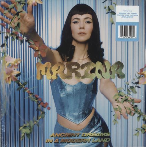 Marina & The Diamonds Ancient Dreams In A Modern Land vinyl LP album (LP record) US M3ULPAN881014