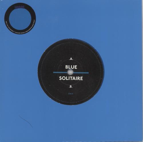 Marina & The Diamonds Blue - Blue Vinyl 7" vinyl single (7 inch record / 45) UK M3U07BL766330