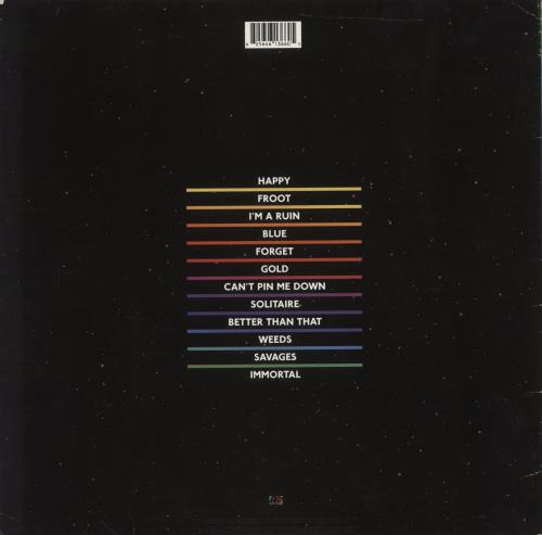 Marina & The Diamonds Froot - White Vinyl - EX vinyl LP album (LP record) UK M3ULPFR857854