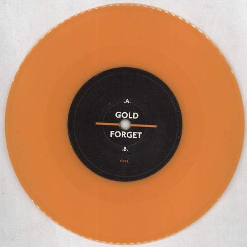 Marina & The Diamonds Gold - Orange Vinyl 7" vinyl single (7 inch record / 45) UK M3U07GO766334