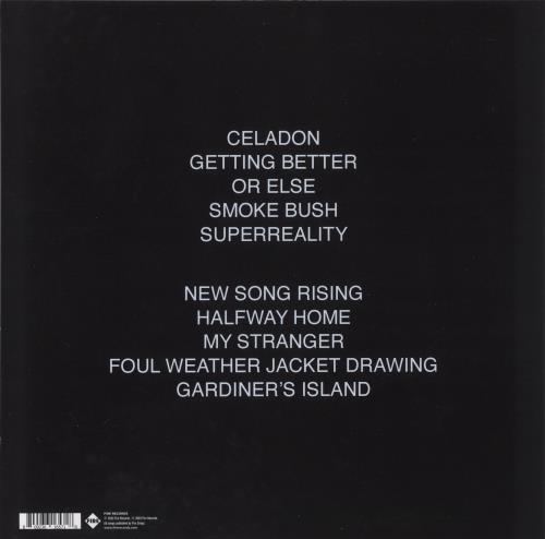 Marina Allen Centrifics - White Vinyl vinyl LP album (LP record) UK 90WLPCE871523