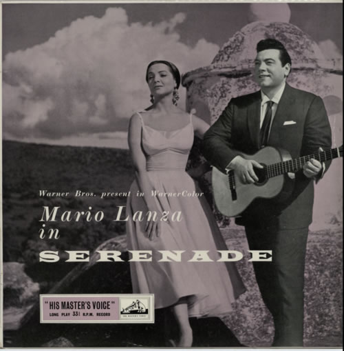 Mario Lanza Serenade vinyl LP album (LP record) UK LZALPSE618330