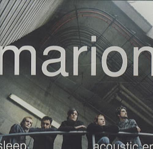 Marion Sleep - Acoustic Ep CD single (CD5 / 5") UK MRIC5SL76260