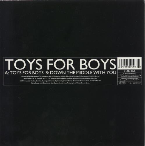 Marion Toys For Boys 7" vinyl single (7 inch record / 45) UK MRI07TO58664