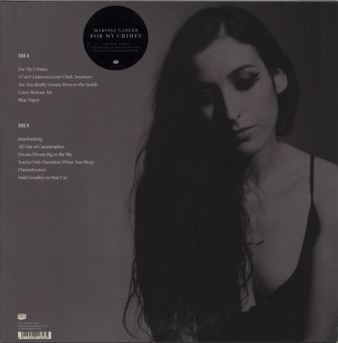 Marissa Nadler For My Crimes - 180gm Grey Smokey Vinyl vinyl LP album (LP record) UK 2Y4LPFO871978