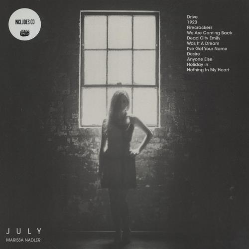 Marissa Nadler July + CD vinyl LP album (LP record) UK 2Y4LPJU760661
