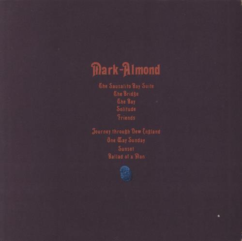 Mark-Almond Mark-Almond II - 1st vinyl LP album (LP record) US MRALPMA795896