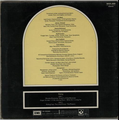 Mark-Almond Rising - 1st - EX vinyl LP album (LP record) UK MRALPRI648901