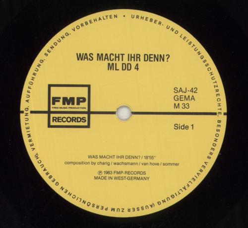 Mark Charig Was Macht Ihr Denn? vinyl LP album (LP record) German NXVLPWA851237