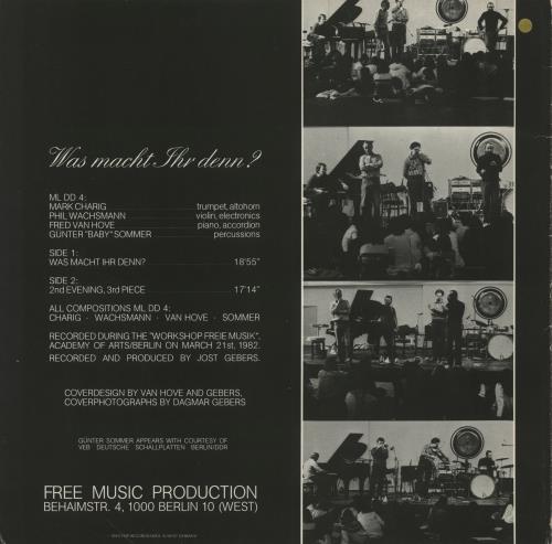 Mark Charig Was Macht Ihr Denn? vinyl LP album (LP record) German NXVLPWA851237