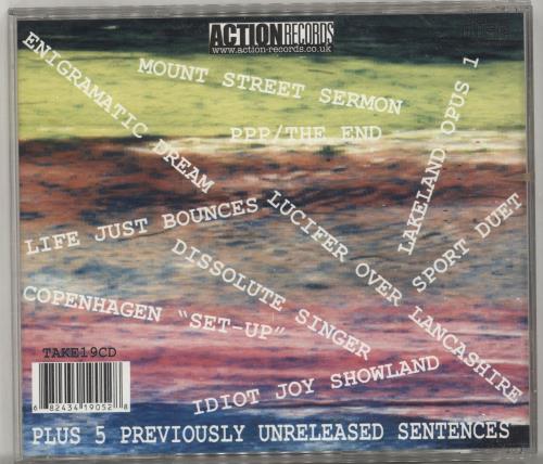 Mark E Smith Pander! Panda! Panzer! CD album (CDLP) UK MRHCDPA697278