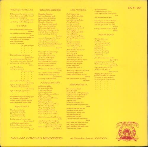 Mark Fry Dreaming With Alice vinyl LP album (LP record) UK O9VLPDR819880